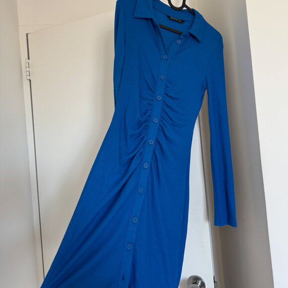 Stradivarius blue dress, size US 4 - Picture 6 of 8